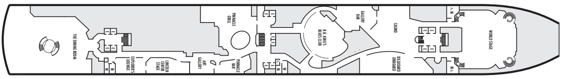 Deck 2 - Lower Promenade