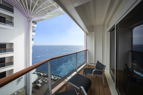Deluxe Balcony with Promenade & Ocean View