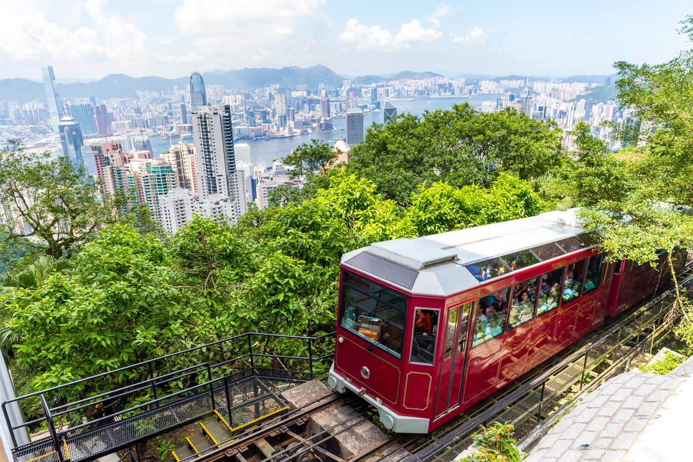 Peak Tram Exterior