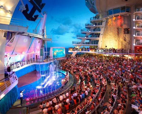 Royal Caribbean International Oasis of the Seas Interior AquaTheatre.jpg