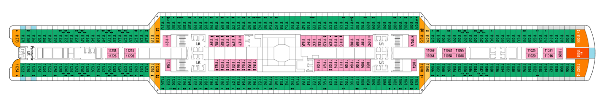 Deck 11 - Flamenco Beach