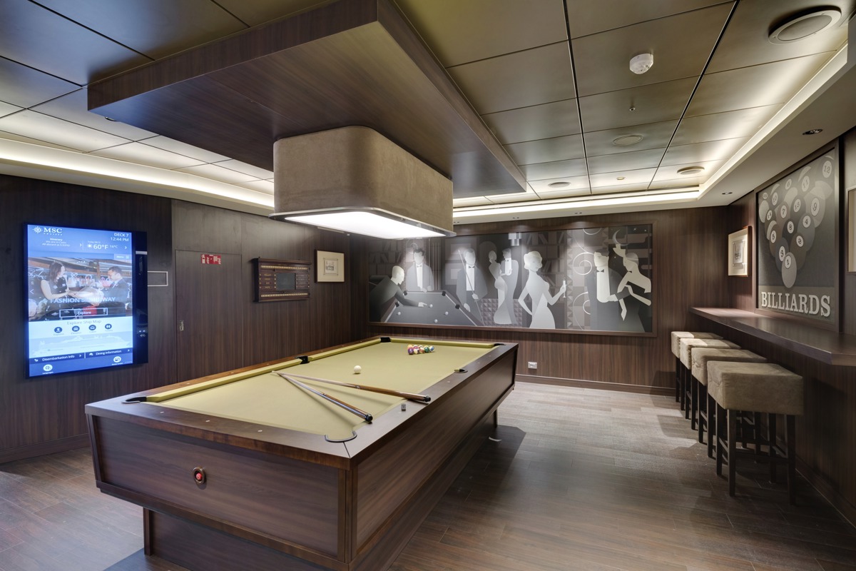MSC Seaside MSC Seaside Arcade Billiard Room 1.jpg