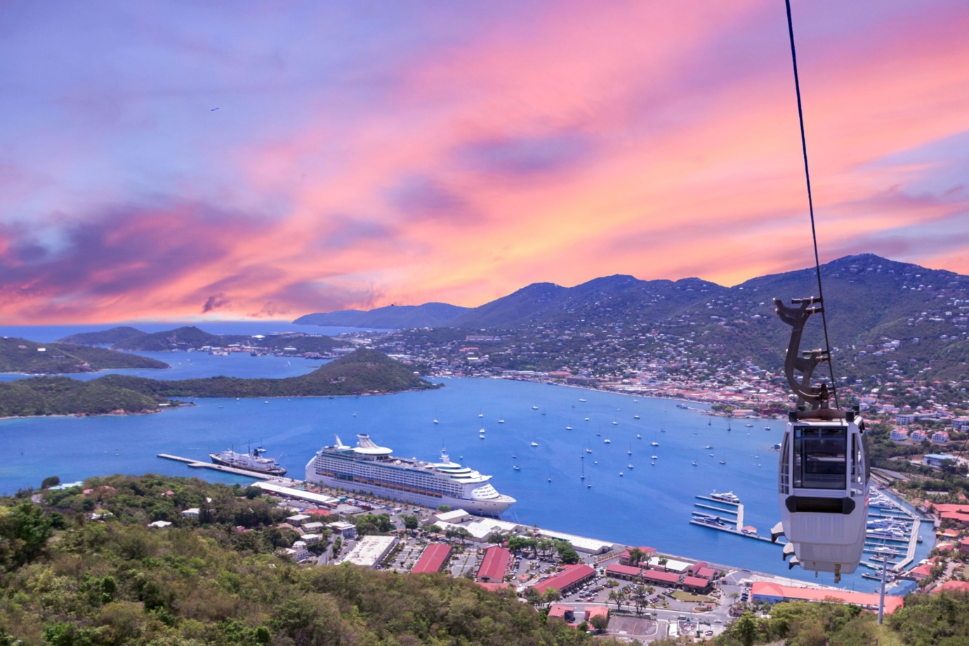 Skyride to Paradise Point