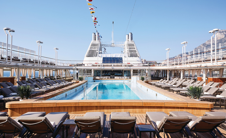 Pool Deck & Jacuzzi Area