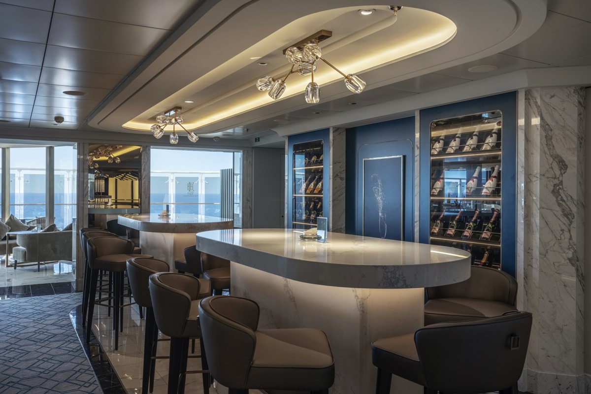 Msc Cruises Msc World Class Fizz Champagne Bar ©Msc Rights, Ivan Sarfatti 6