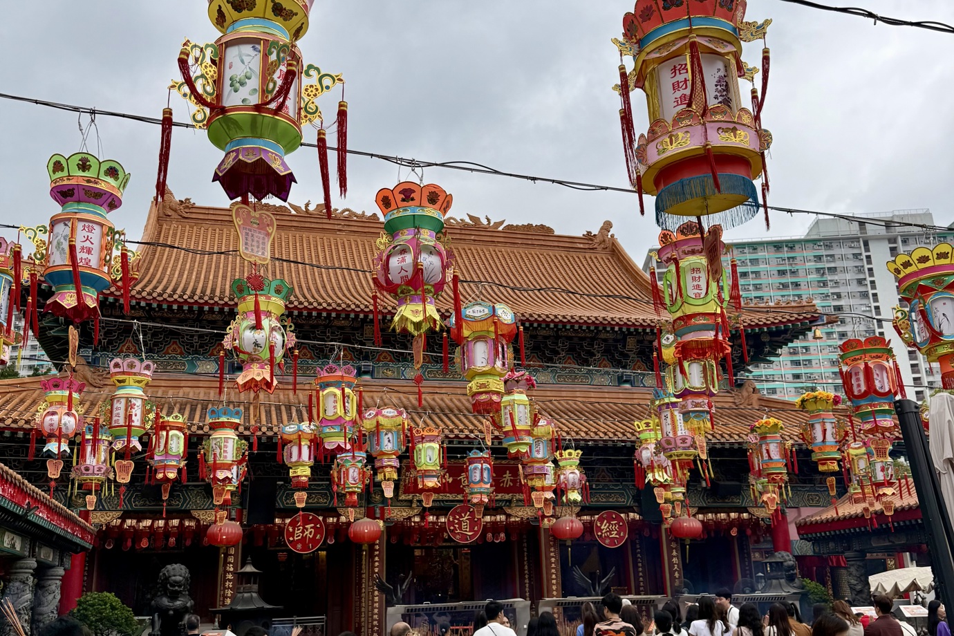 Wong Tai Sin Temple Lanterns