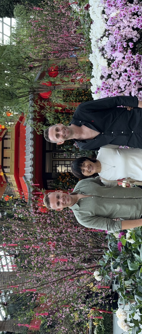 Sam, Josephine & Dan at Gardens By The Bay