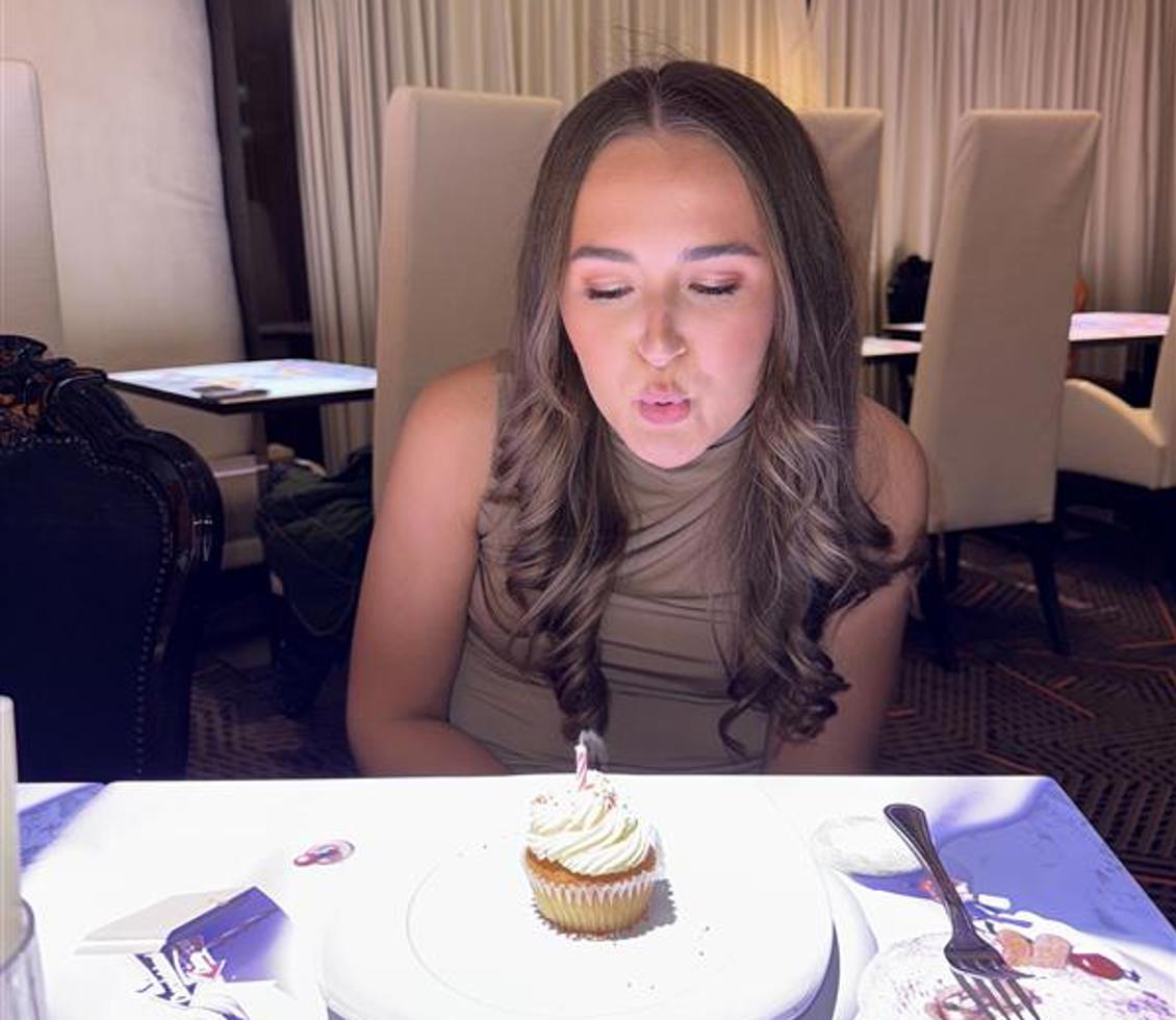 Lucy's surprise birthday cake 