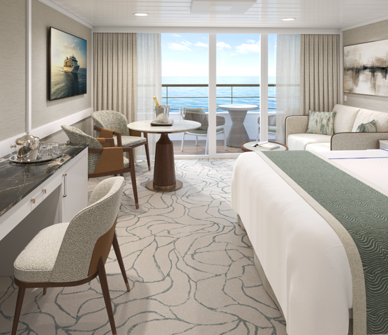 Oceania Aurelia penthouse suite