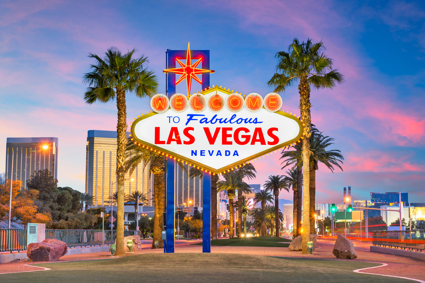 "Welcome to Fabulous Las Vegas" sign