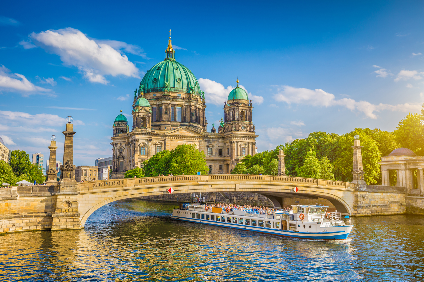 Spree River and Berlin Cathedral