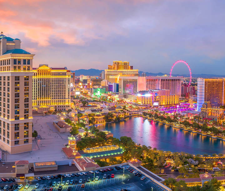 Las Vegas Nights to California's Coastal Sights