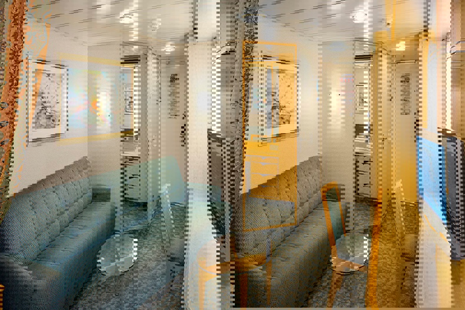 Spacious Ocean View Balcony