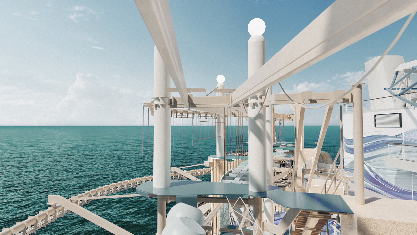 Norwegian Cruise Line Norwegian Aura Ocean Heights Ropes Course Rendering ©Norwegian Cruise Line.jpg