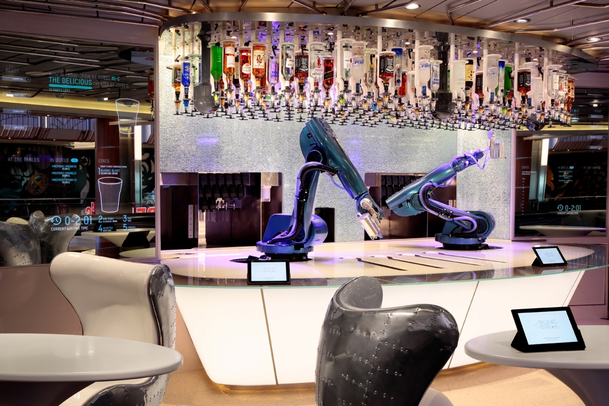 Royal Caribbean International Quantum of the Seas Interior Bionic Bar.jpg