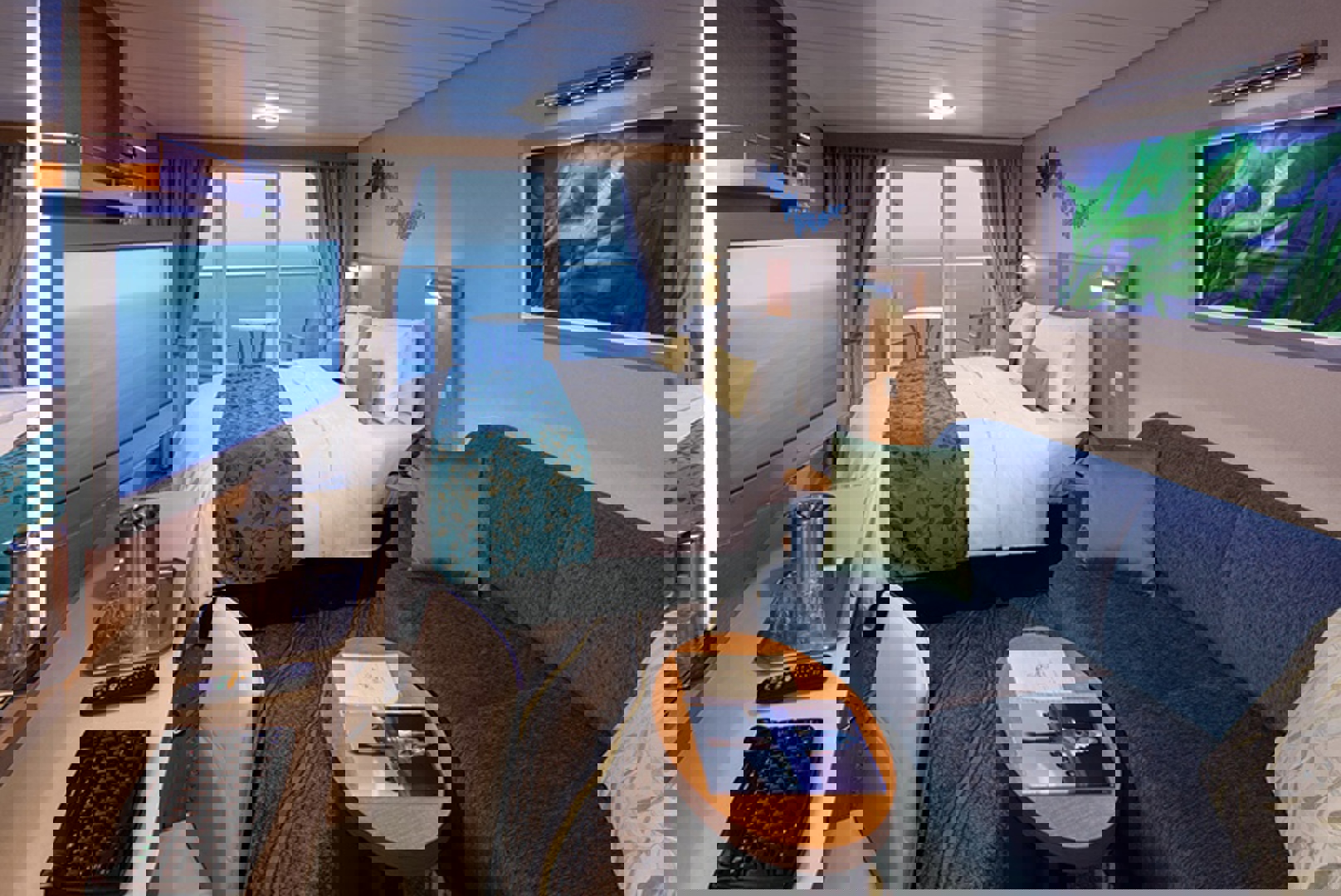 Connecting Ocean View Balcony