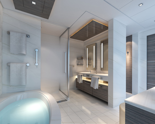 Ncl Encore Haven Deluxe Owner Suite H2 Bathroom