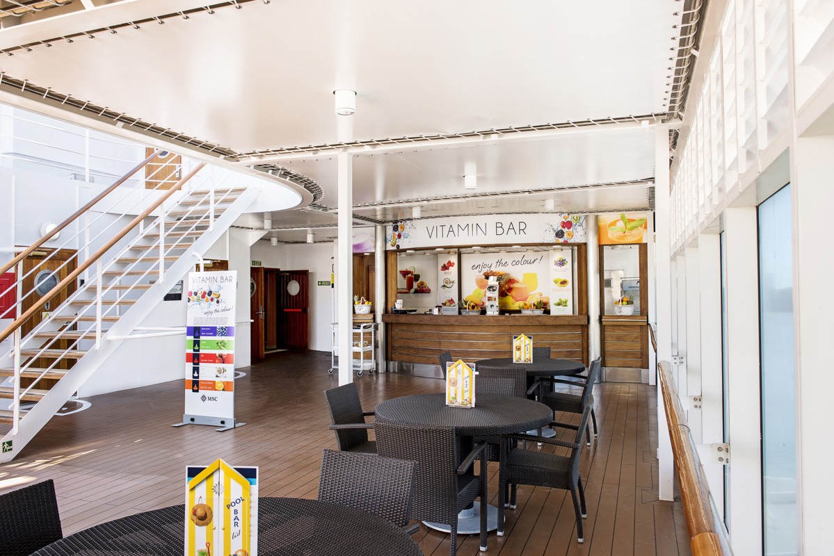 MSC Cruises MSC Sinfonia Vitamin Bar 1.jpg