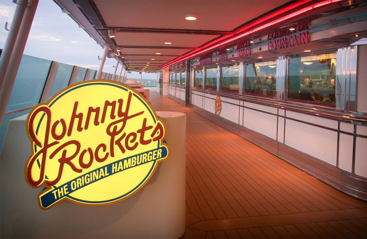 Royal Caribbean International Navigator of the Seas Interior Johnny Rockets 012.jpg