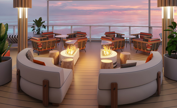 Firepit at Indulge Food Hall