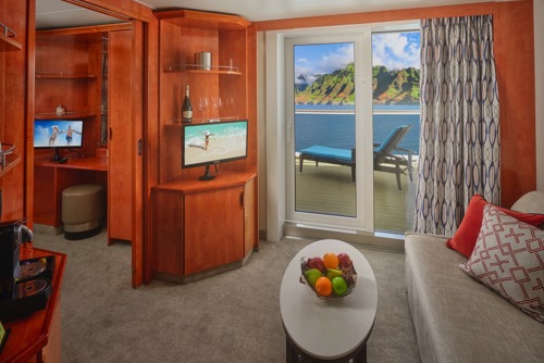 2-Bedroom Aft-Facing Family Suite with Balcony