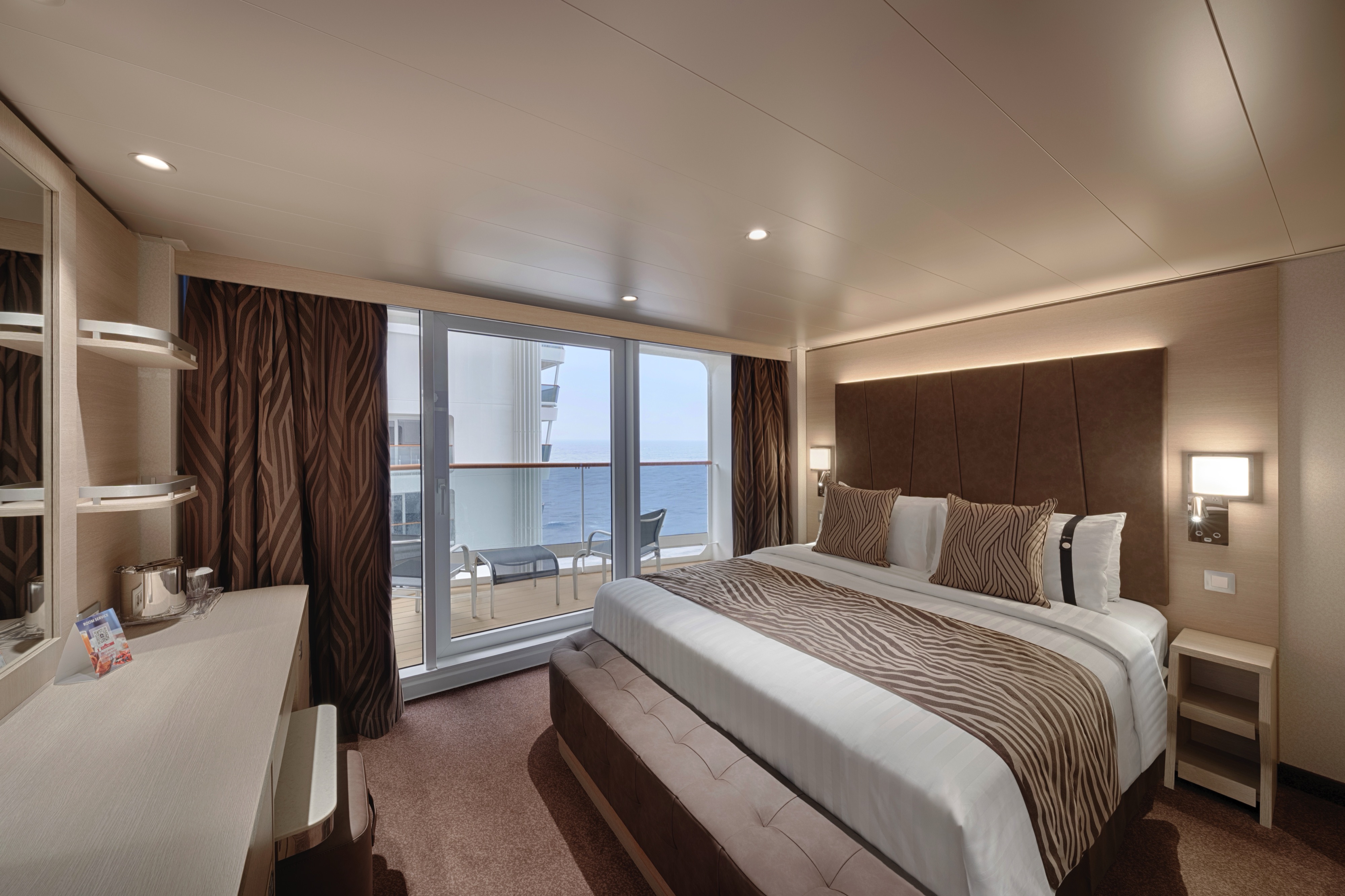 Deluxe Balcony with Promenade & Ocean View