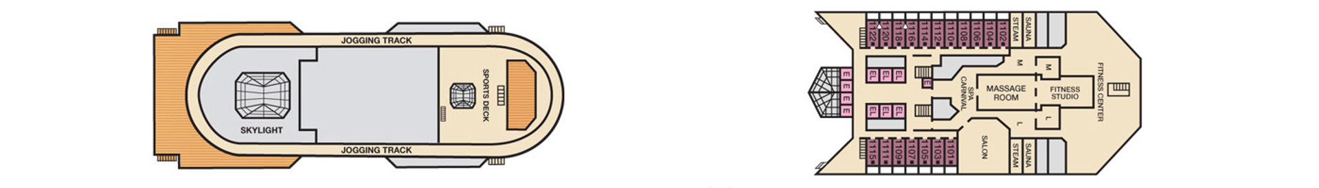 Deck 11 - Spa