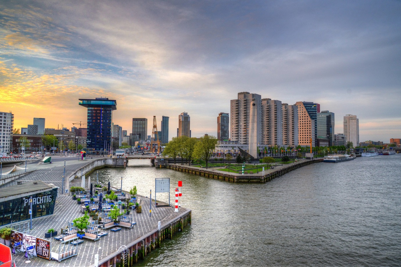Rotterdam harbor