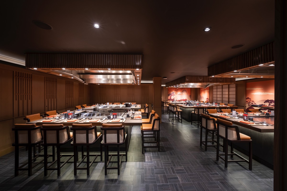 Msc Cruises Msc World Asia Kaito Teppanyaki Interior ©Msc Rights