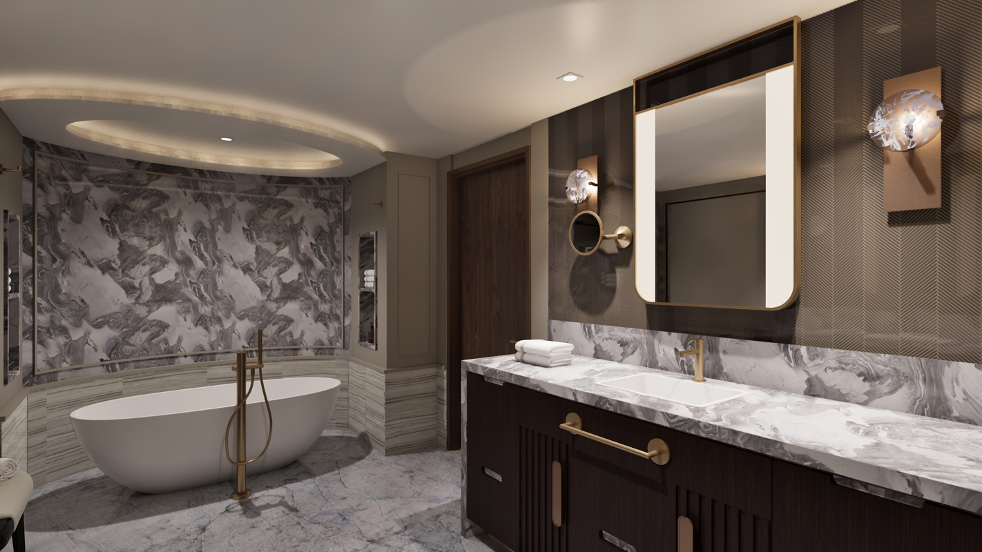 Regent Seven Seas Cruises, Regent Skyview Luna Main Bathroom .jpg