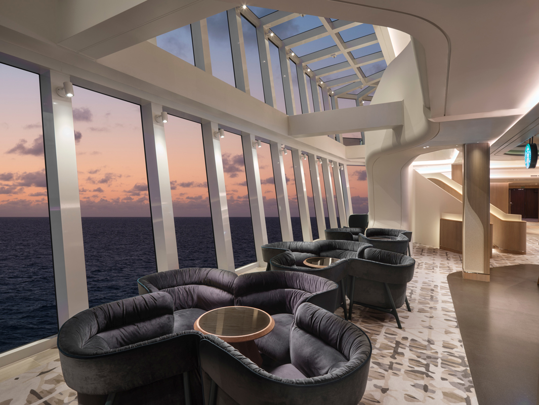 NCL Prima Atrium Seating Area