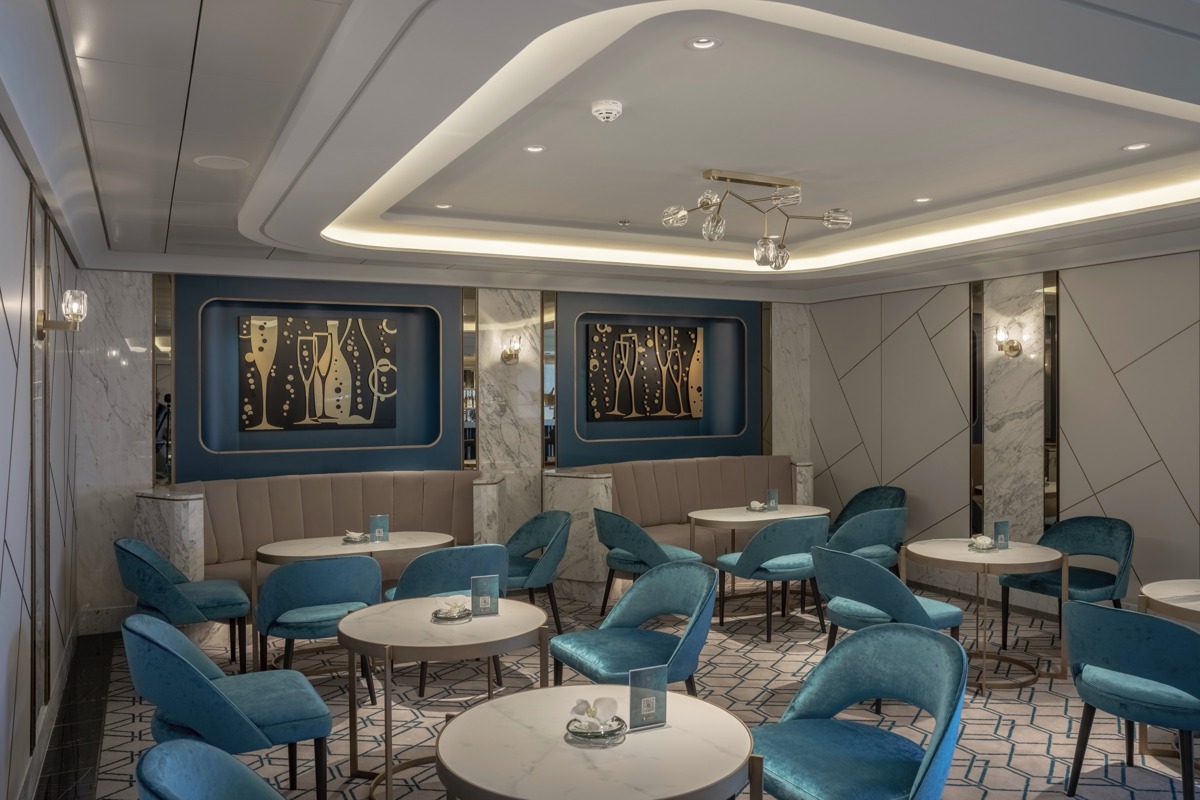 Msc Cruises Msc World Class Fizz Champagne Bar ©Msc Rights, Ivan Sarfatti 2