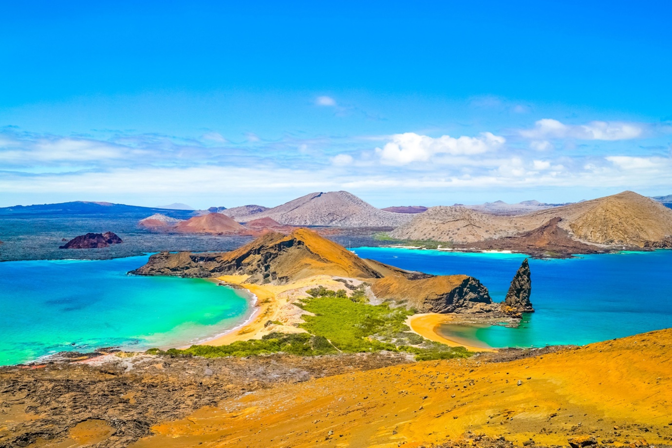 Pinnacle Rock at Bartolomé Island