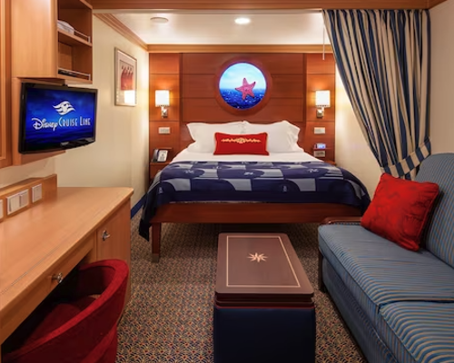 Disney Cruise Line, Disney Dream, Standard Inside.png