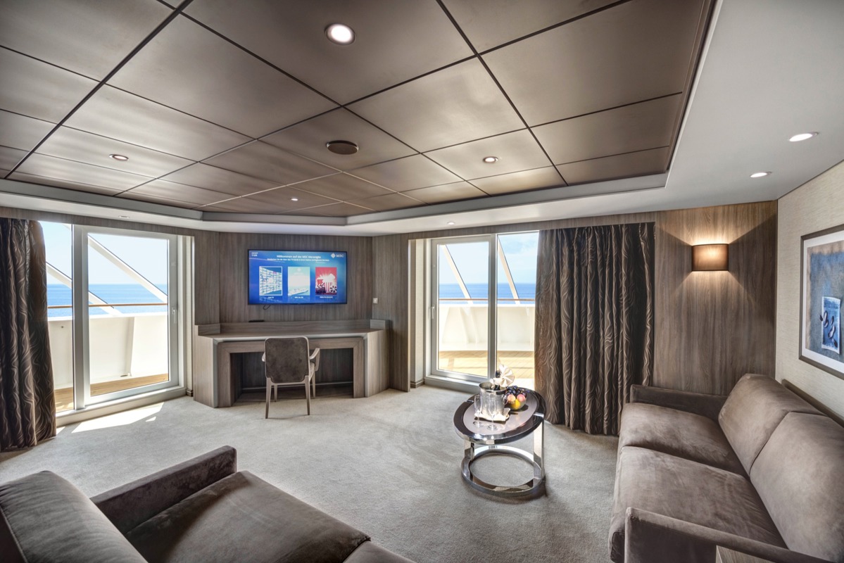 MSC Cruises MSC Meraviglia MSC Yacht CLub Royal Suite 2.jpg