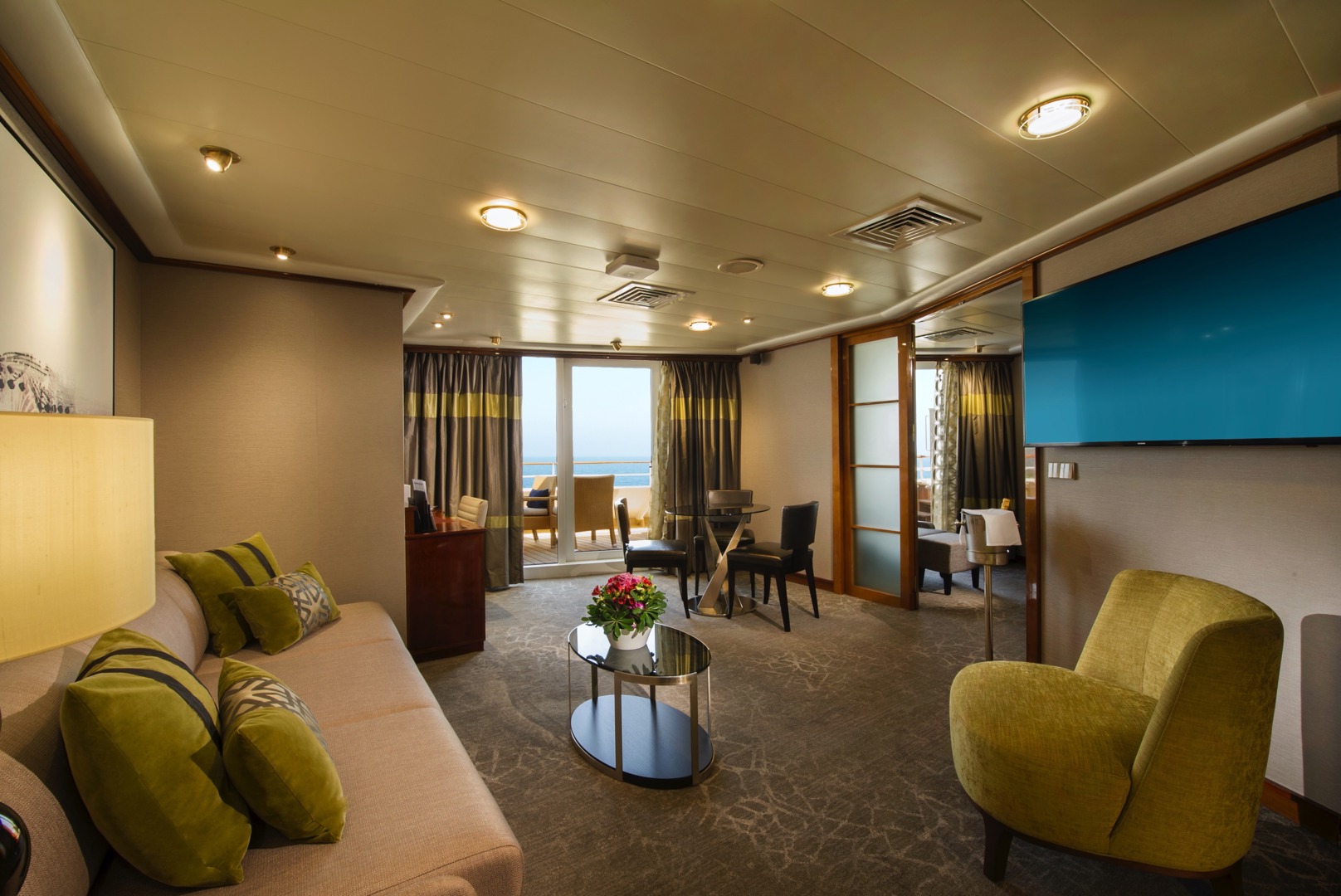 Owner's Suite with Large Balcony