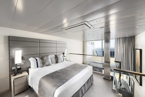 MSC Yacht Club Duplex Suite with Whirlpool Bath