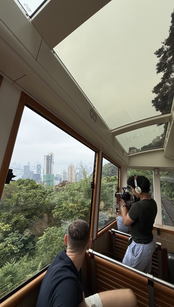 View from the Peak Tram