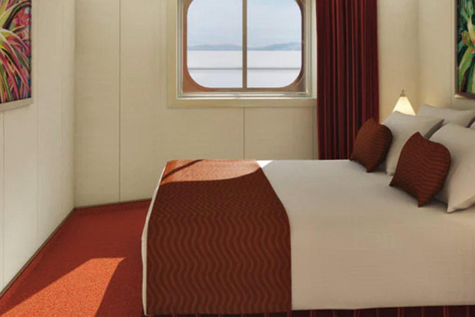 Interior with Picture Window (Walkway View)