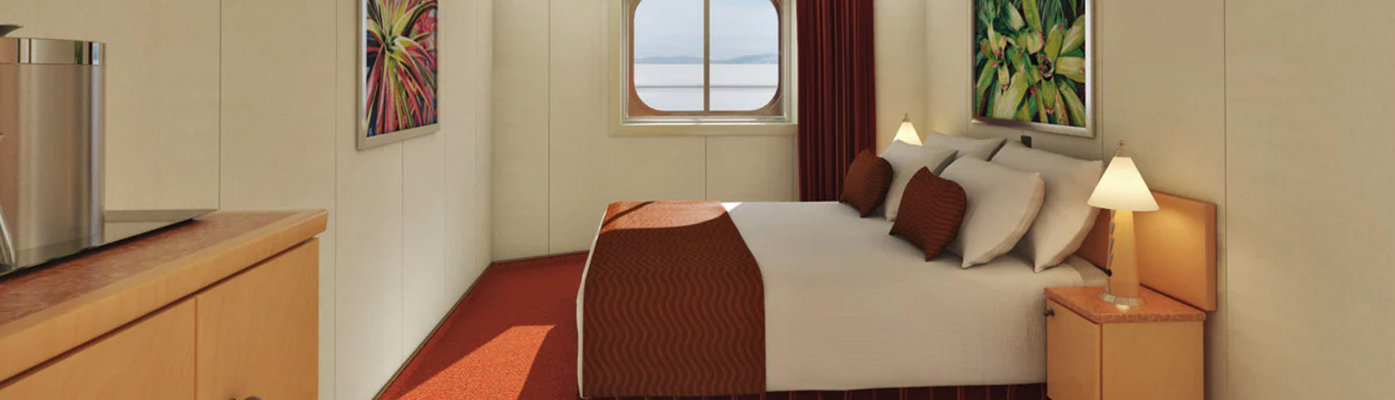 Carnival Cruise Line Carnival Dream Interior with Picture Window Walkway View 1.png