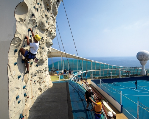 Royal Caribbean International Voyager of the Seas Exterior Rock Climbing Wall 7.jpg
