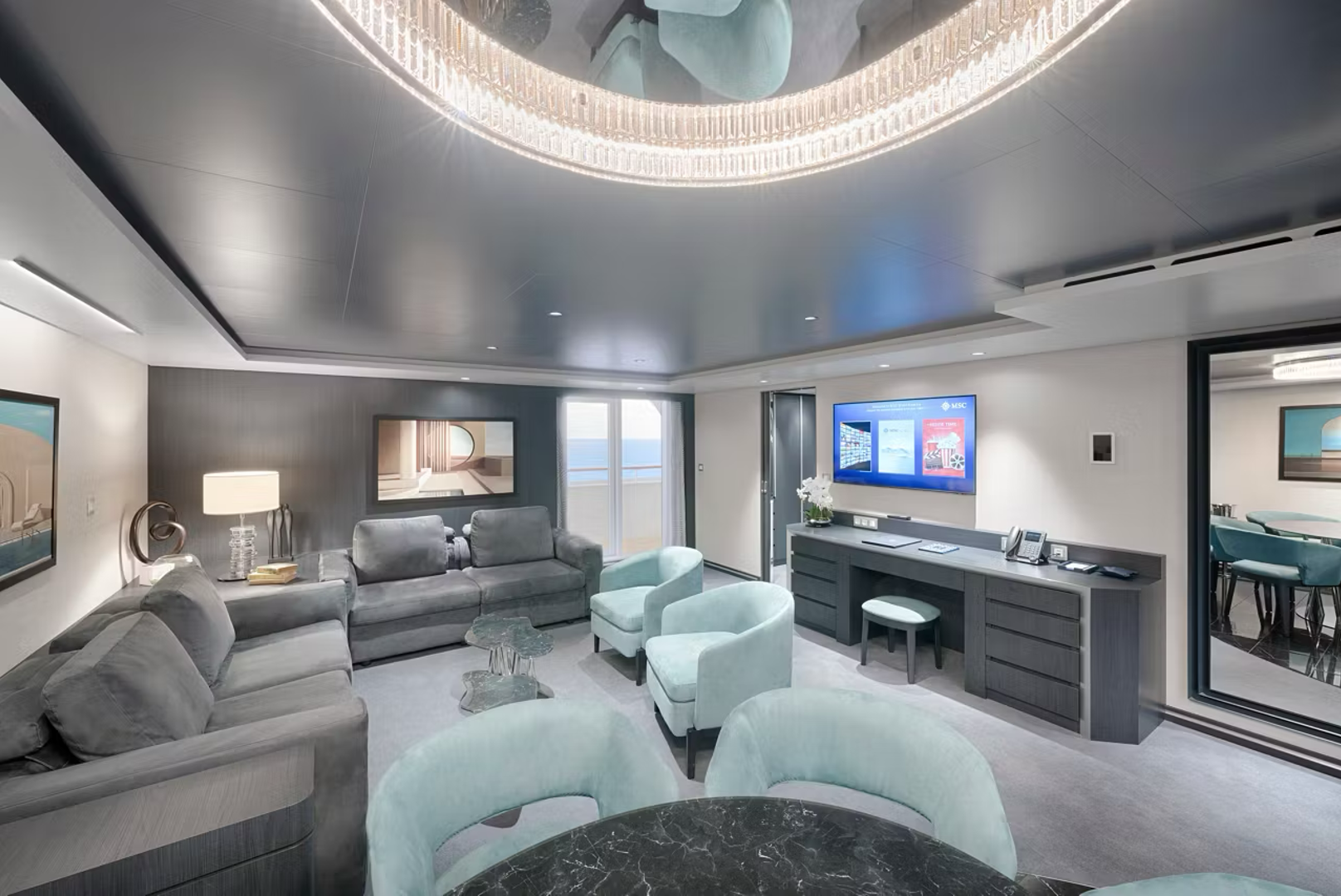 MSC Yacht Club Royal Suite With Whirlpool Bath