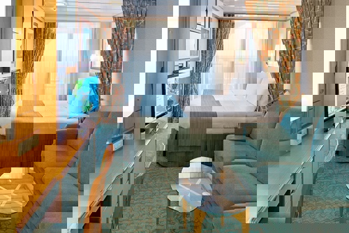 Spacious Ocean View Balcony