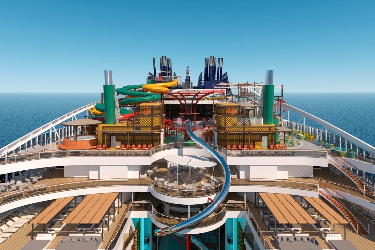 Msc World Asia The Harbour Rendering ©Msc Cruises