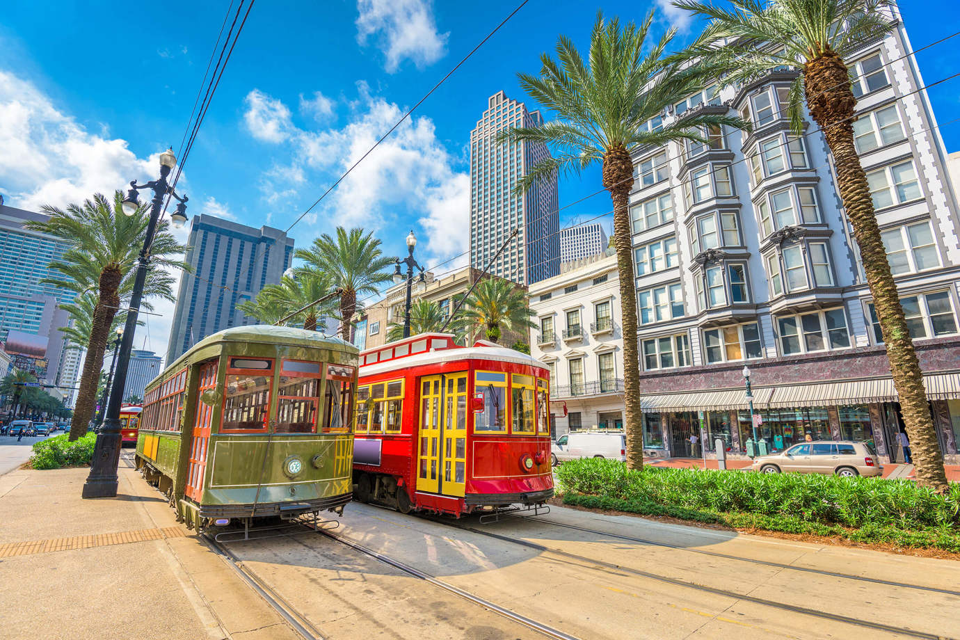Streetcars in New Orleans