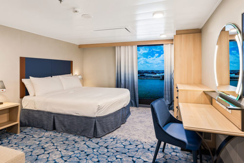 Interior with Virtual Balcony 