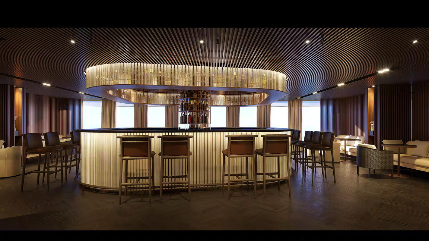 Norwegian Cruise Line Norwegian Aura The Haven Bar & Lounge Rendering ©Norwegian Cruise Line.png