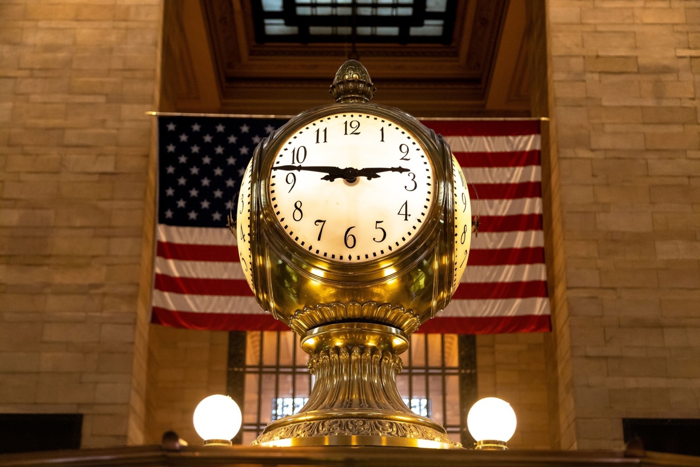 The Iconic Clock in the Main Concourse