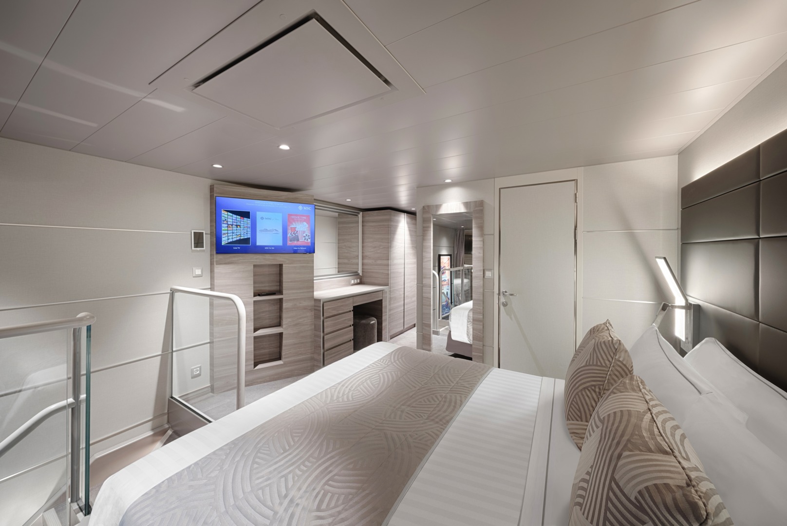 Msc Yacht Club Duplex Suite With Whirlpool Bath