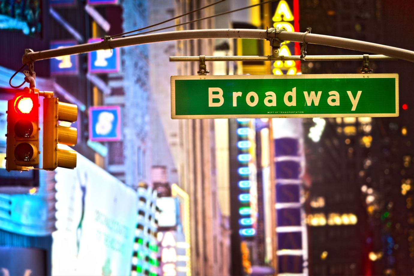 Broadway street sign